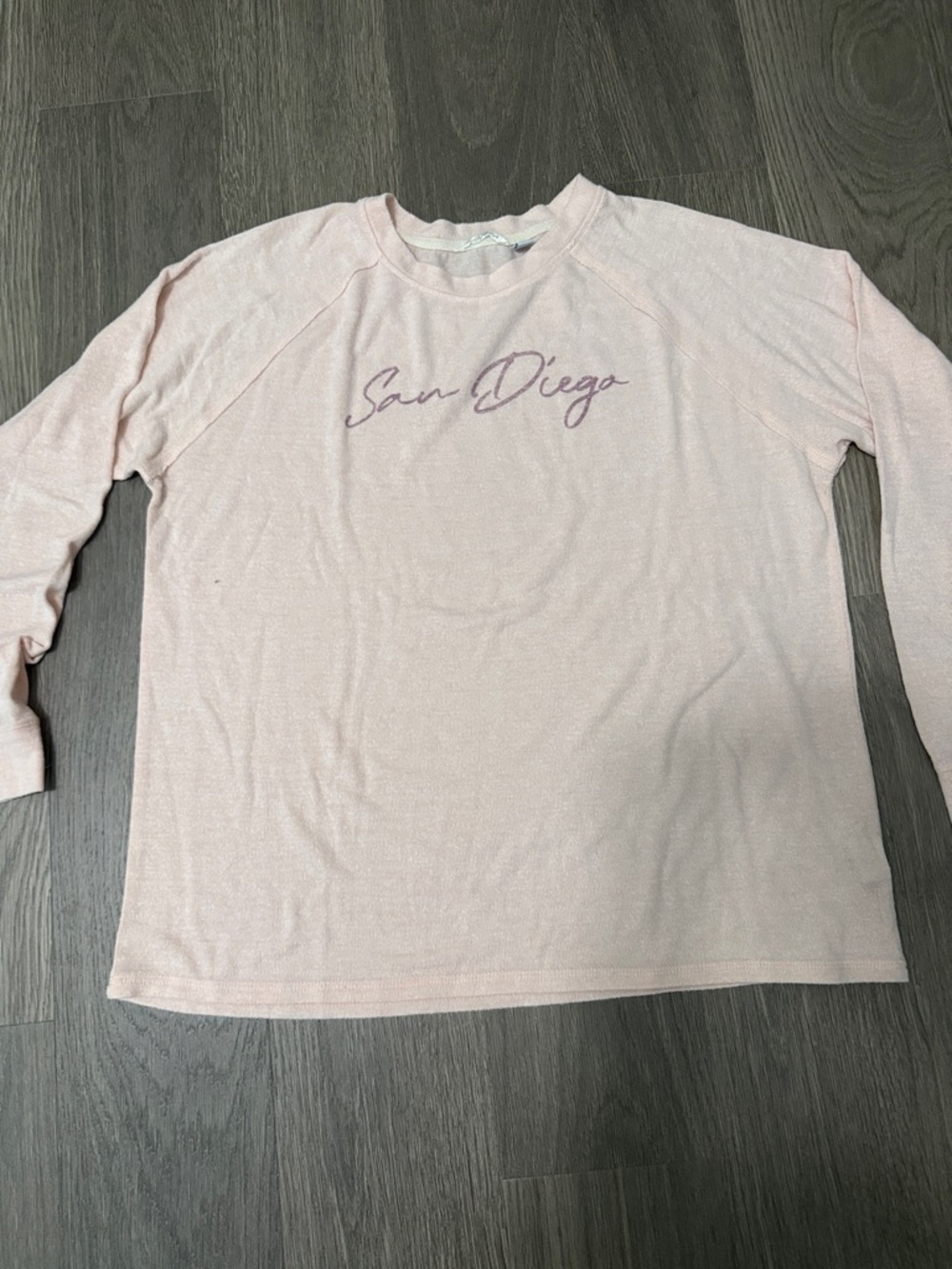 Light Pink 'San Diego' Crewneck Sweater